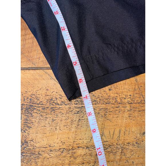 Womens Jamie Sadock Black Polyester 6 In Inseam Golf Athletic Shorts Pockets 10 - Picture 4 of 8